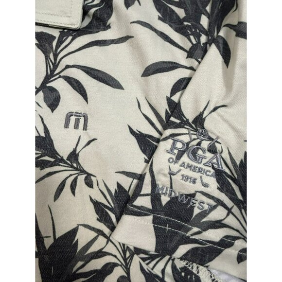 TravisMathew Men's Polo Shirts Lot of 3 L Leaf & Floral Patterns Short Sleeves - Picture 4 of 13